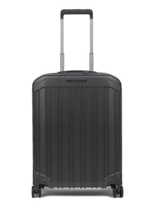 Piquadro Piquadro Kabinen Hart Koffer Schwarz mit 4 Räder Höhe 55cm
