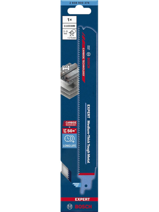 Bosch 2608900370 Lame de ferastrau pentru metal 225mm 10buc