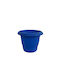 Marhome Afri Flower Pot 23x28cm Blue 09-01-40 BLUE