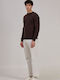 Long Sleeve Sweater Dark Brown
