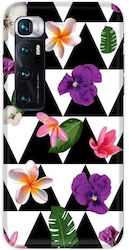 Overprint Flowers Triangles (Xiaomi Mi 10 / Mi 10 Pro)