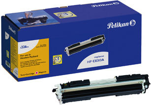 Pelikan Kompatibel Toner für Laserdrucker HP CE313A Magenta