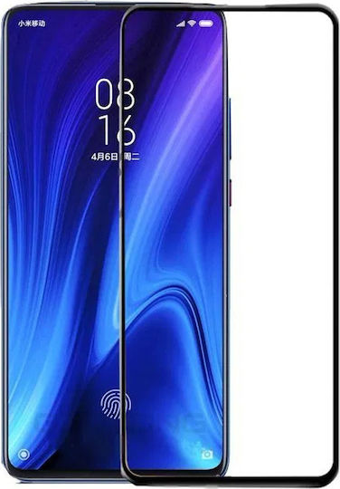 3D 0.3mm Tempered Glass Μαύρο (Mi 9T/9T Pro)