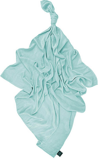Bocioland Swaddle-Tuch Aqua 30x30cm. 1Stück