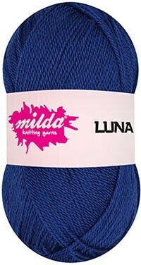 Lama Fir De Tricotat Acrilic Albastru 240m 100gr Luna-1148