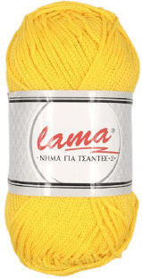 Lama Lama Yarn for Bags Polypropylene Yellow 140m 100g