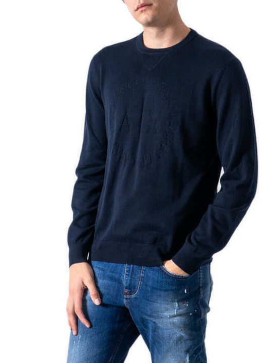 Armani Exchange Herren Sweatshirt Blau