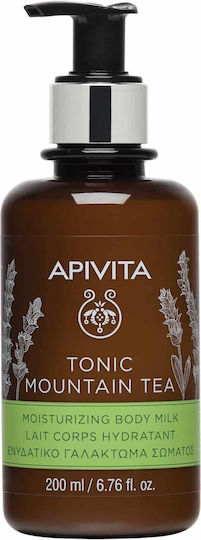 Apivita Tonic Mountain Tea Moisturizing Milk Body 200ml
