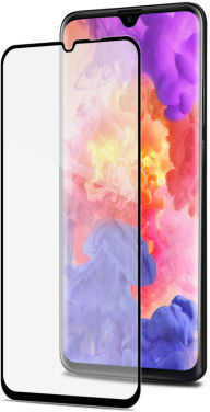 Celly Vollflächig gehärtetes Glas Schwarz (Huawei P30 Lite)