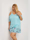 Sky Mini Dress Light Blue