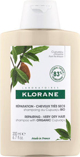 Klorane Nourishing & Repairing Σαμπουάν Αναδόμησης/Θρέψης & Ενυδάτωσης για Ξηρά Μαλλιά Μαλλιά 200ml