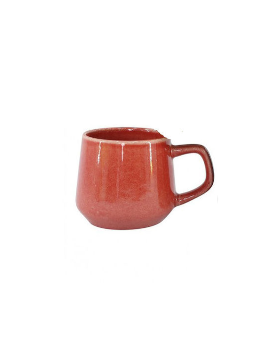 Marva Cană Ceramică Roșie 500ml 1buc