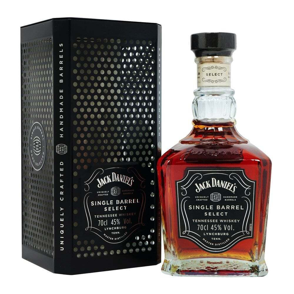 Jack Daniel's Ουίσκι Tennessee Single Barrel με Μεταλλικό Κουτί 45 