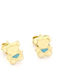 Kids Earrings Studs made of Gold 14K