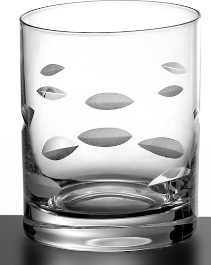 Capolavoro Lenny Set of Glasses Whiskey made of Crystal 320ml 6pcs