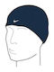 Nike Polyester Adults Swimming Cap Blue