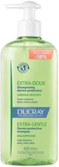 Ducray Extra Gentle Шампоан за Чувствителен Скалп за Крехка Коса 400мл