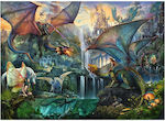 Dragons Puzzle 2D 9000 Bucăți