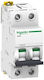 Schneider Electric Siguranță automată 1A Bipolară AC A9F84201