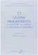 Gerard Billaudot Lecons Progressives Sheet Music for Piano