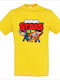 Kinder-T-Shirt Gelb