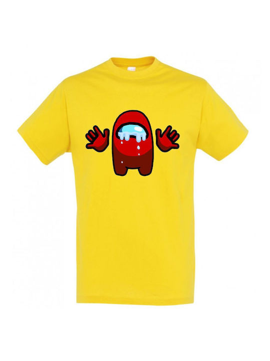 Kinder-T-Shirt Gelb