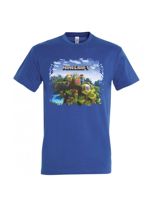 Kinder-T-Shirt Blau