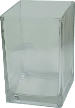 AGC Διακοσμητικό Βάζο Γυάλινο Φ20xΥ20cm