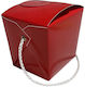 Creative Converting Box für Geschenke Rot