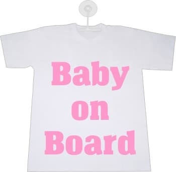 I-Total Знак Baby on Board Тениска