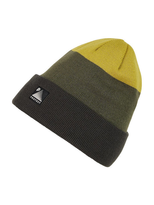 Protest Beanie Unisex Beanie in Verde color