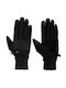 Trespass Men's Leather Touch Gloves Black