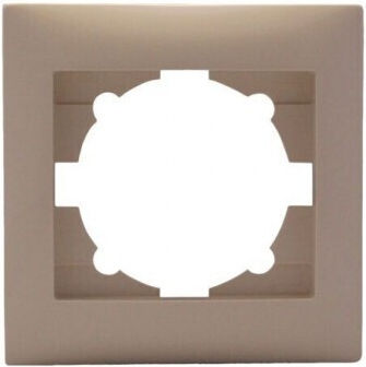 Redled Switch Frame 1 Position in Beige Color 27490