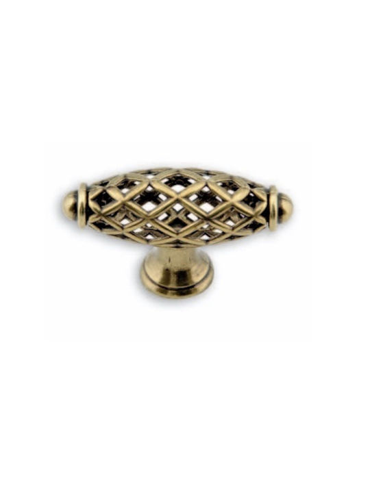 Best Design Antik Knopf Möbelgriff aus Metallisch Antique 68107 1Stück