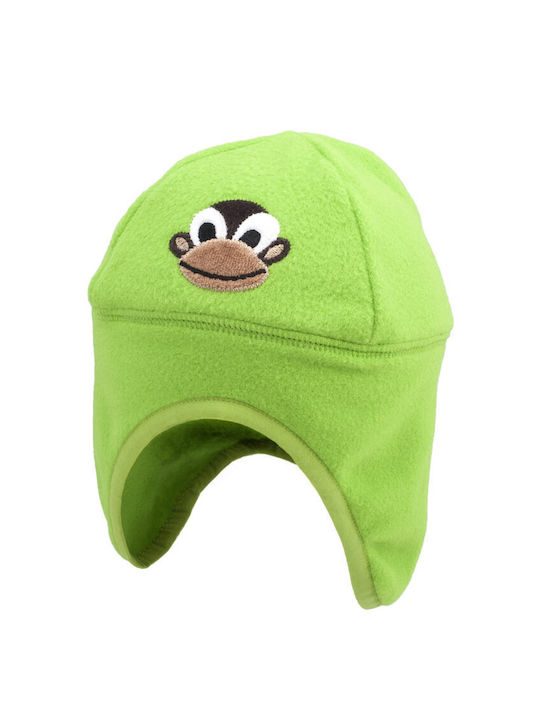 Lipfish Kids Beanie Fleece Green for Newborns