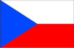 Polyester Flag of Czech republic