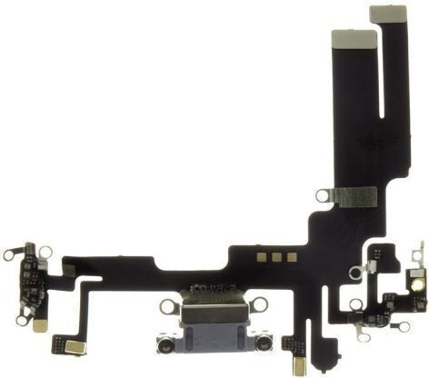 Flex Cable with Port de încărcare in Violet color for iPhone 14