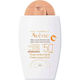 Avene Eau Thermale Fluide Mineral Teinte Wasserfest Sonnenschutz Creme Für das Gesicht SPF50 mit Farbe 40ml