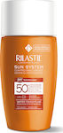 Rilastil Sun System Water Touch Fluid Αντηλιακή Λοσιόν Προσώπου SPF50 50ml