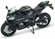 Welly 2017 Kawasaki Ninja Μοτοσυκλέτα 1:18 Black Kawasaki Ninja zxdrr για 3+ Ετών