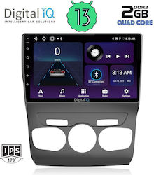 Digital IQ Car-Audiosystem für Citroen C4 2011-2018 mit A/C (Bluetooth/USB/AUX/WiFi/GPS/Android-Auto)