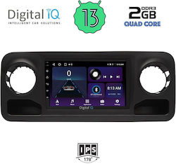 Digital IQ Car-Audiosystem für Mercedes-Benz Sprinter 2018> (Bluetooth/USB/AUX/WiFi/GPS/Android-Auto) mit Touchscreen 10"