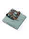 Babyono Baby Hooded Bath Towel Hedgehog Spines Blue 100x100cm