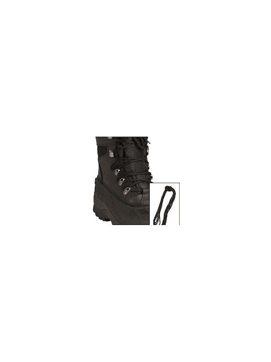 Mil-Tec Șireturi de Pantofi Negre 2buc 140cm