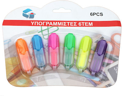 Highlighters Underline 6pcs