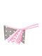 Baby Star Kinder Dekorative Girlande Rosa 300εκ.