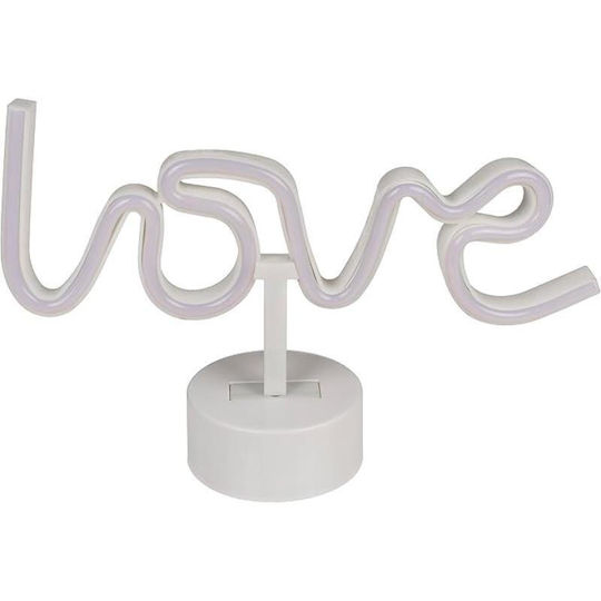 Out of the Blue LED Kinder Tischlampe Berührung Love Blau 32x12cm