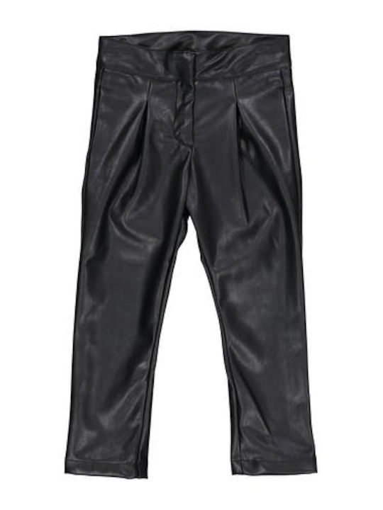 Birba Trybeyond Kids Leather Trousers Black