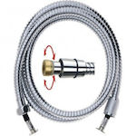 Interflex Metallic Shower Hose Gray