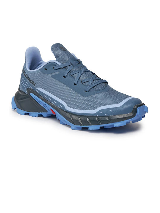 Salomon Alphacross 5 Damen Sportschuhe Trail Running Bersea / Carbon / Blue